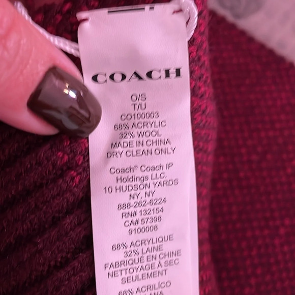 Coach scarf - Picture 4 of 4